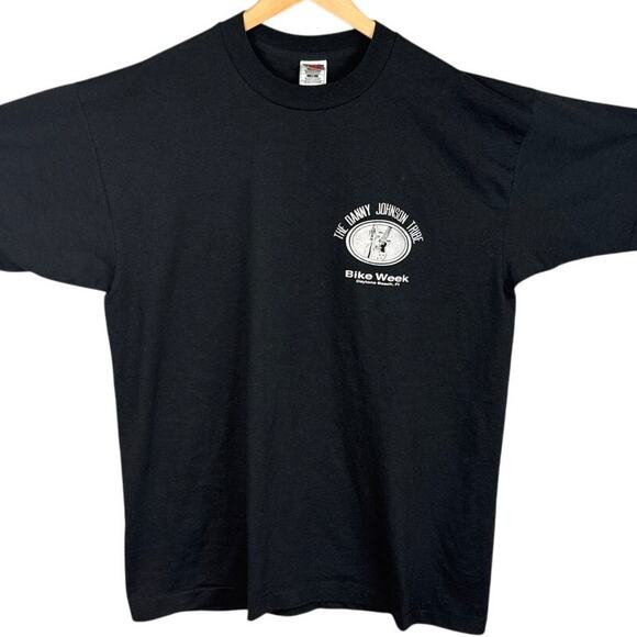 Vintage Single Stitch Danny Johnson Tribe Band Tee XL Grunge Garage Rock - Picture 1 of 9